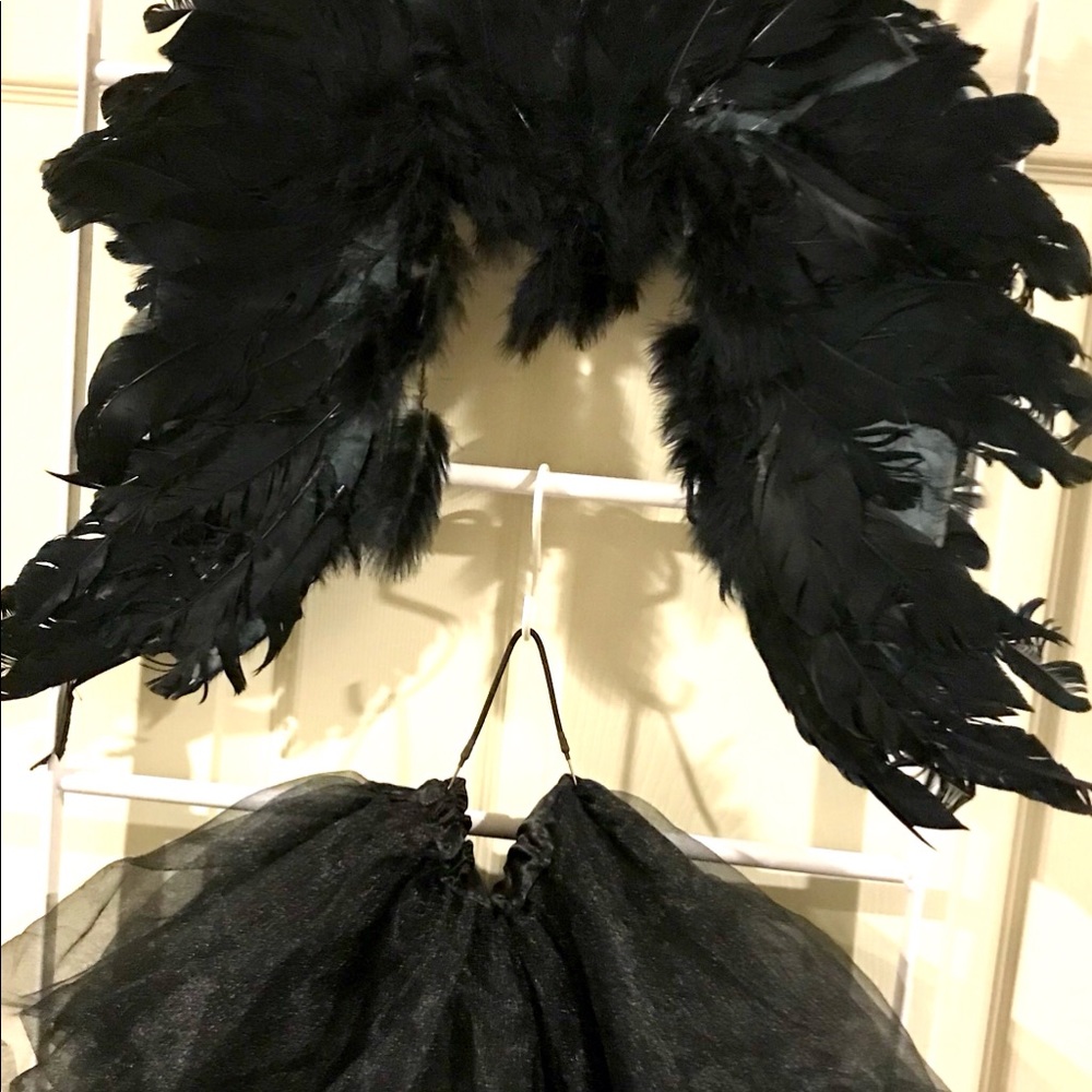 Angel wings with tutu